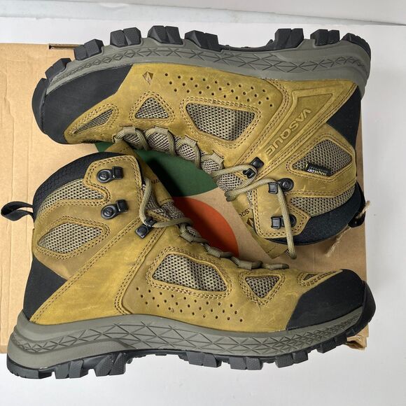 NIB BREEZE MEN\'S WATERPROOF HIKING BOOT Style 7544 Size 8.5 #375 main image 5